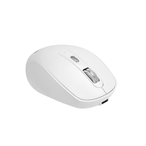 Marvo Office WM106W Aσύρματο Επαναφορτιζόμενο Ποντίκι Λευκό 2.4Ghz+Bluetooth 5.1 - Image 2
