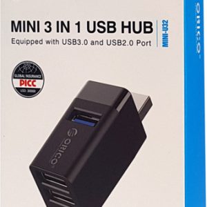Orico MINI-U32L USB 3.0 Hub 3 Θυρών με σύνδεση USB-A