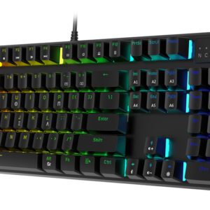 POWERTECH WIRED MECHANICAL KEYBOARD RGB PT-1254