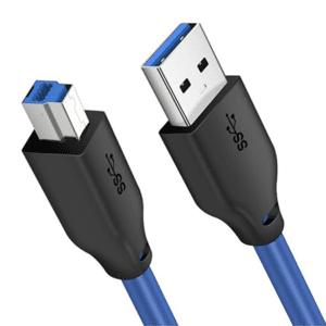 CABLETIME BRAIDED USB 2.0 ΚΑΛΩΔΙΟ TYPE A ΣΕ B ΓΙΑ ΕΚΤΥΠΩΤΕΣ 3M