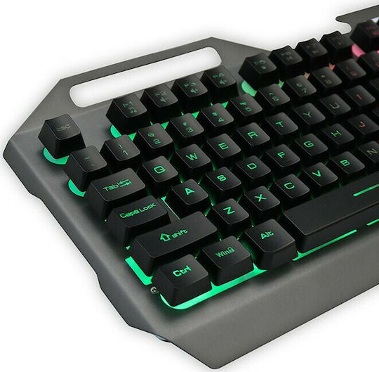 Gaming Πληκτρολόγιο NOD Defender με RGB φωτισμό Εσύρματο Πληκτρολόγιο Αγγλικό - Image 6