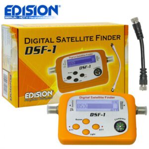 Edision Ψηφιακό Πεδιόμετρo DVB-S με Οθόνη - Digital Satellite Finder DSF-1
