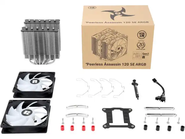 Thermalright Peerless Assassin 120 SE ARGB – Ψύκτρα CPU Cooler συμβατή με socket AM4, AM5, 1200, 115x και 1700 - Image 2