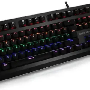 NOD Iron Strike – Μηχανικό Gaming Ενσύρματο Πληκτρολόγιο με Xinda Blue switches και RGB φωτισμό (US Layout KEYBOARD)